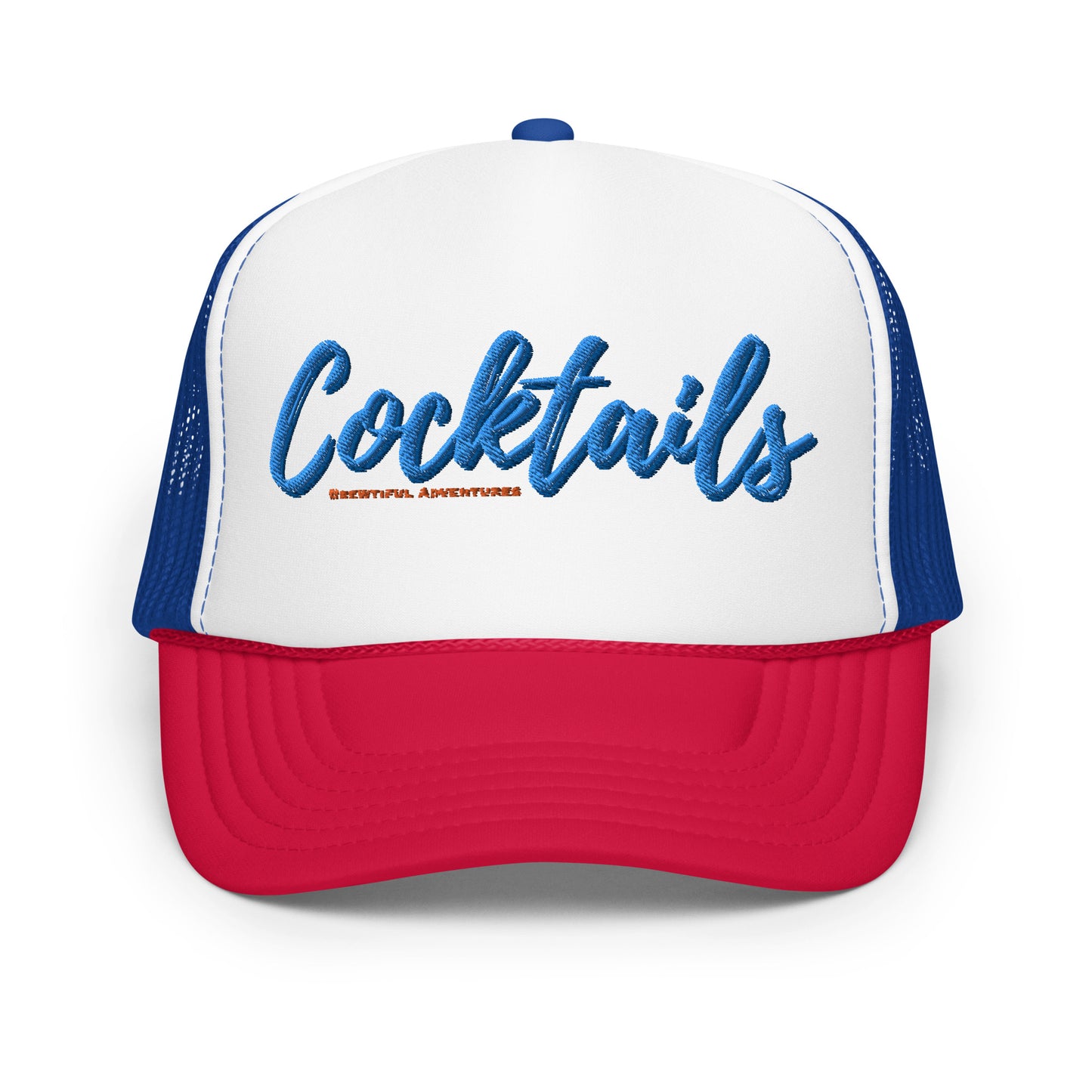 Cocktails Foam Trucker Hat