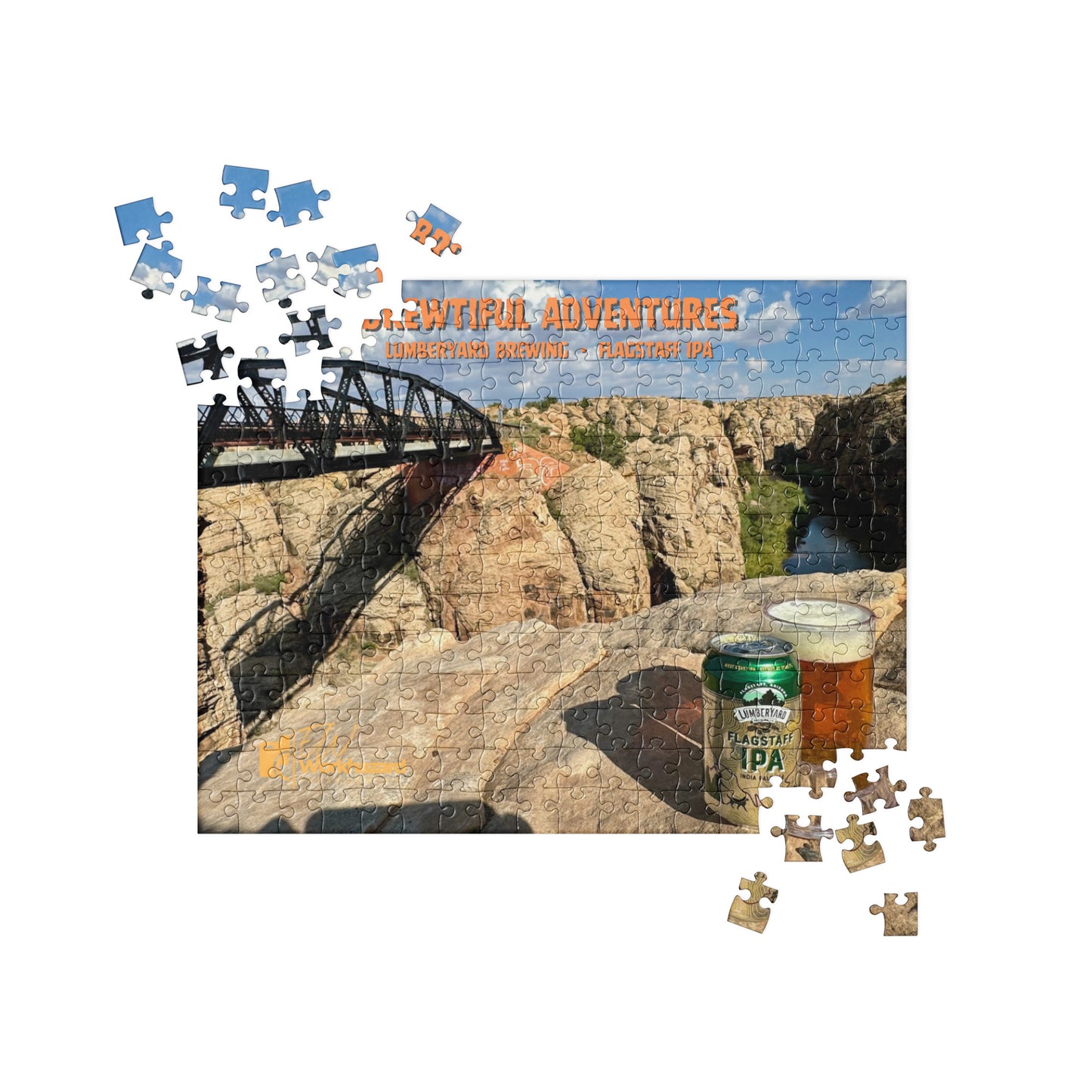 Jigsaw of Flagstaff IPA by Lumberyard Brewing