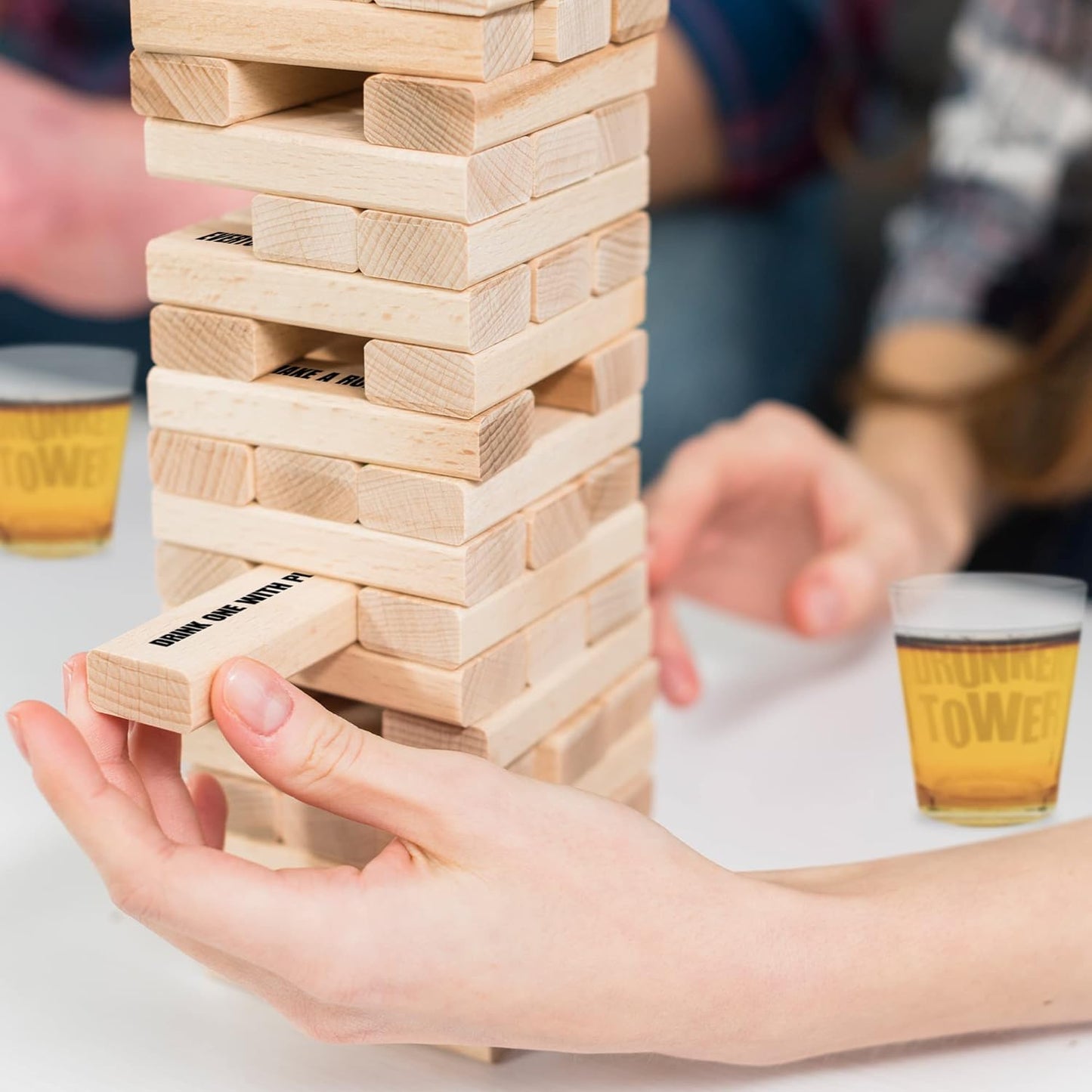 Tumbling Tower Drinking Game