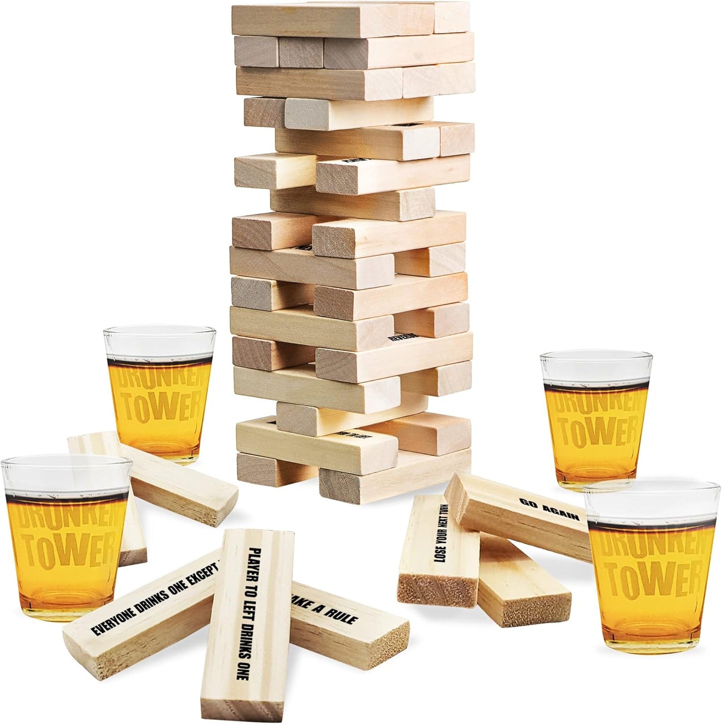 Tumbling Tower Drinking Game