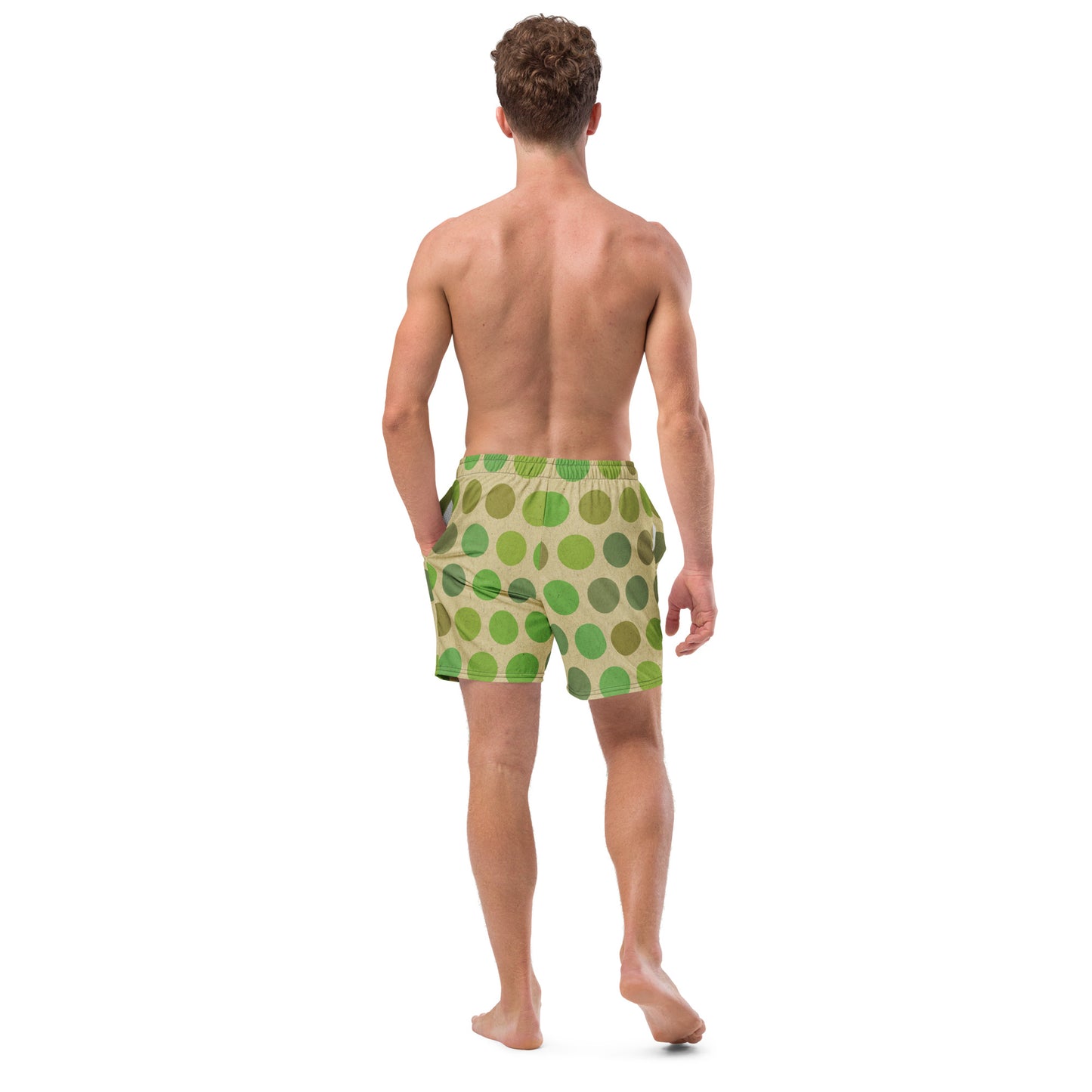 Beer Me! Circles Men's Swim Trunks