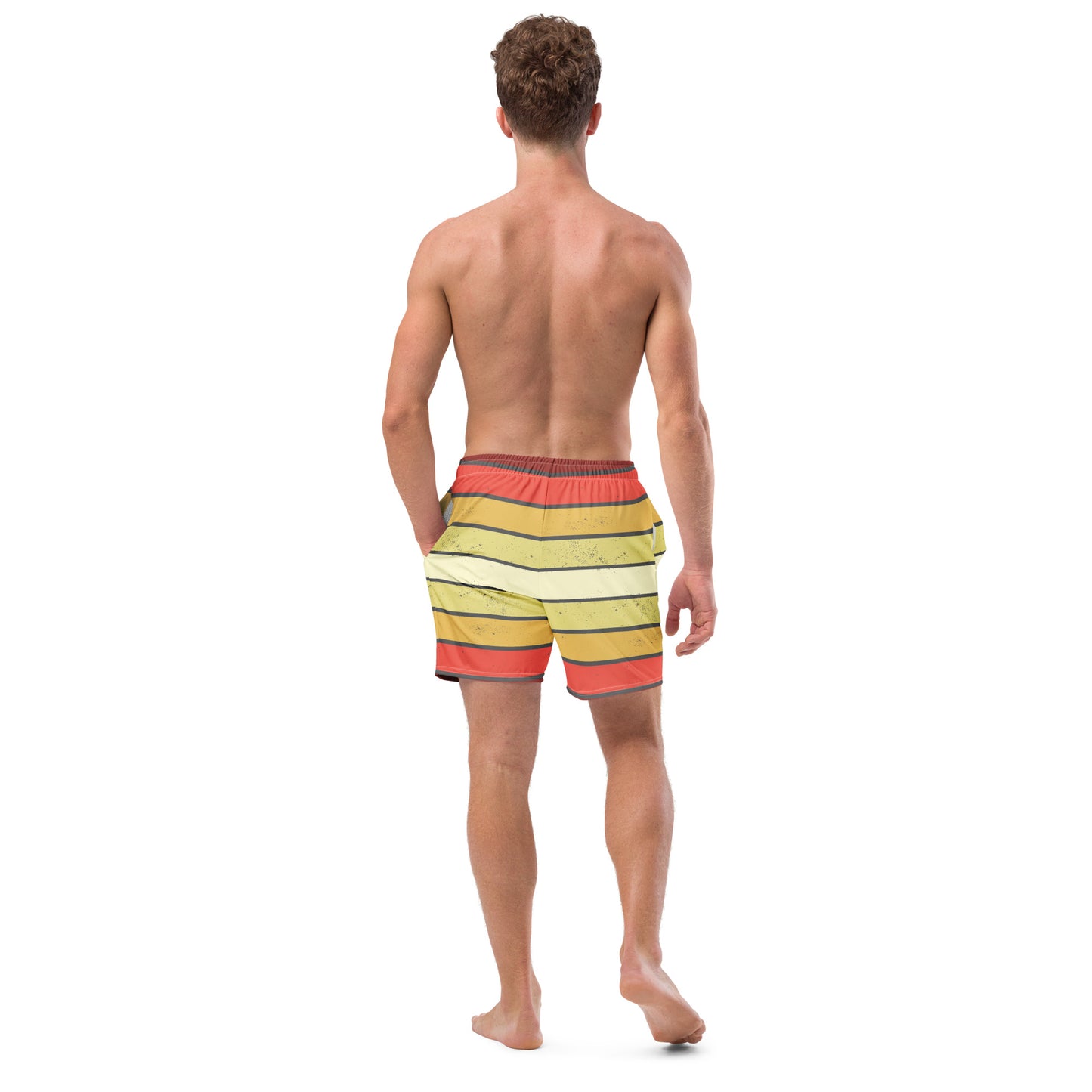 Beer Me! Sunrise Men's Swim Trunks