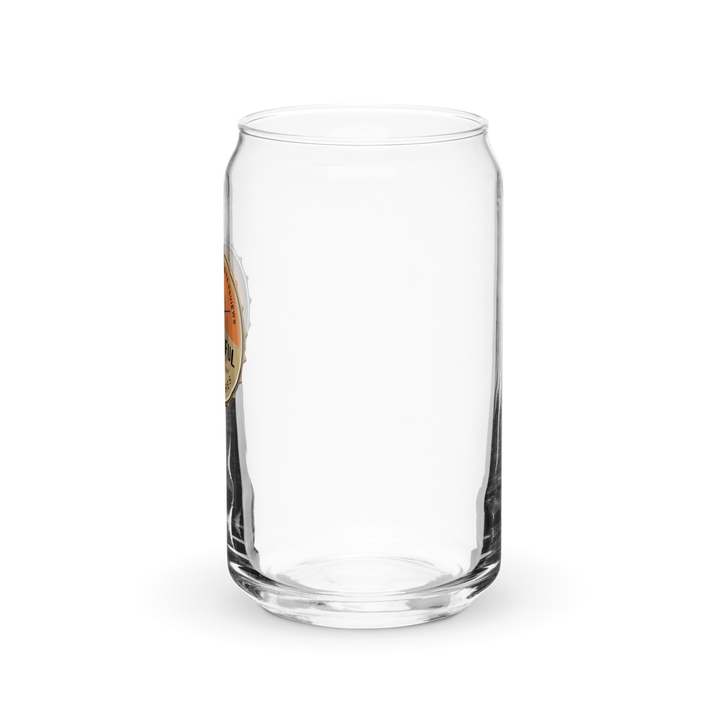 Brewtiful Adventures Can-shaped Glass