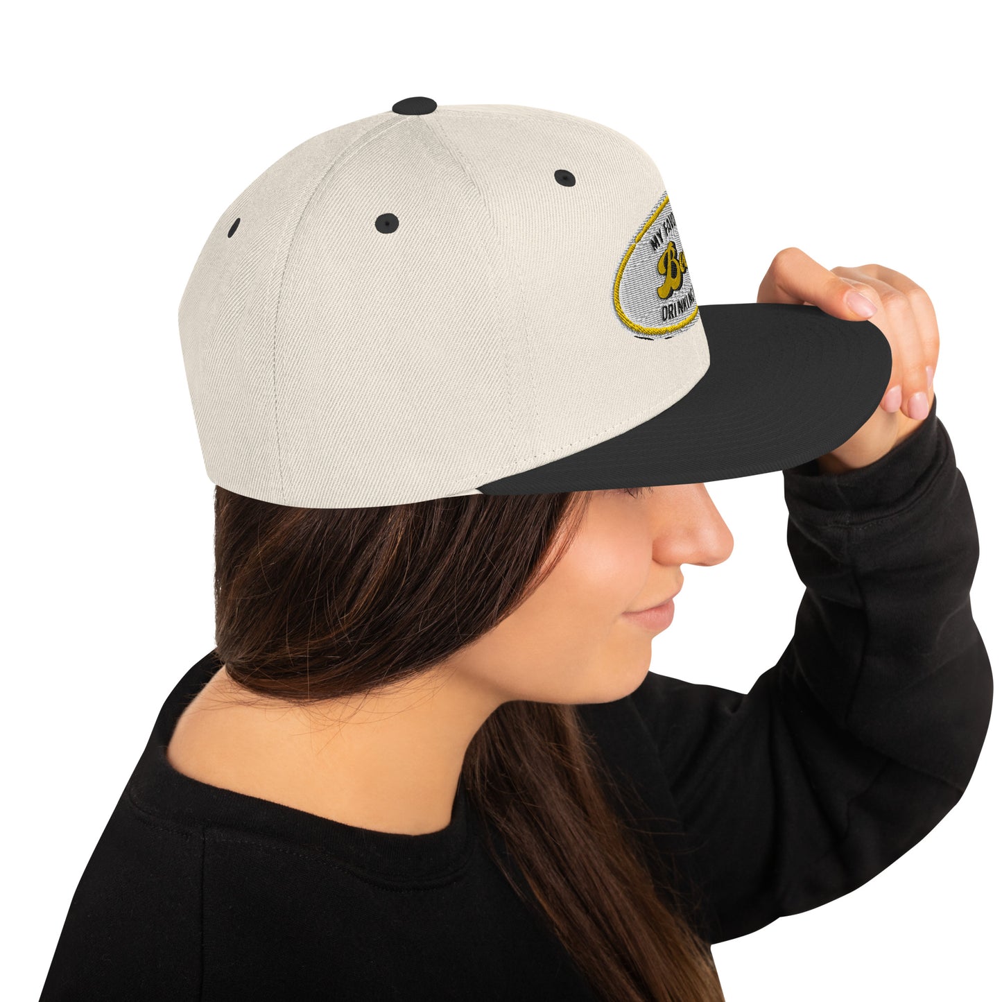 My Favorite Beer Drinking Snapback Hat