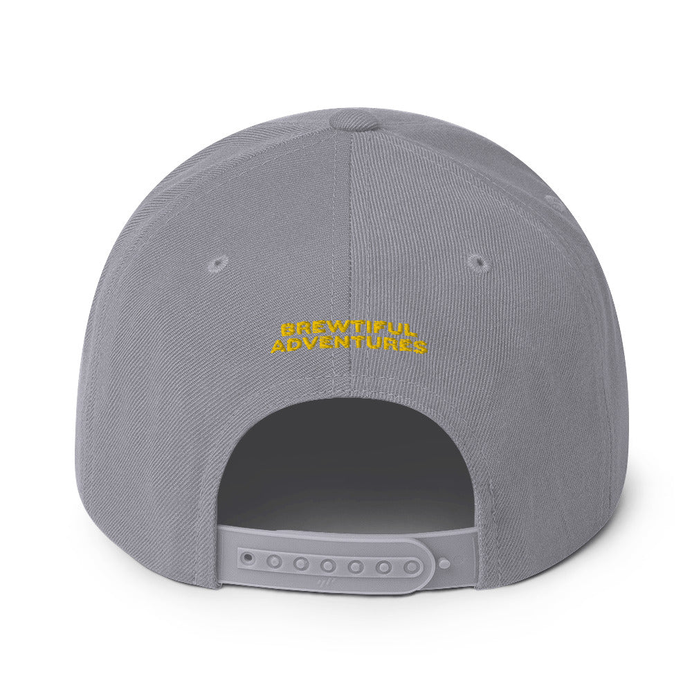 Beer Drinking Snapback Hat