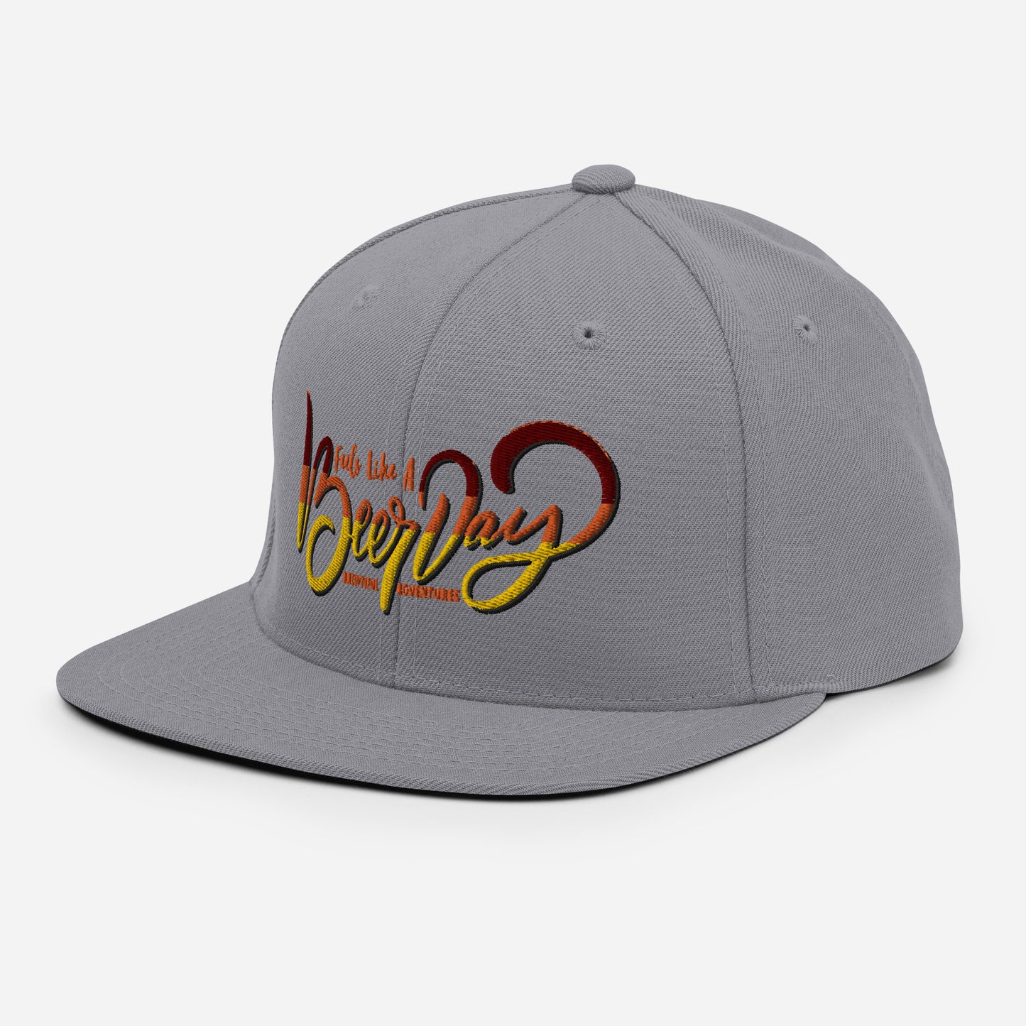 Feels Like A Beer Day Snapback Hat