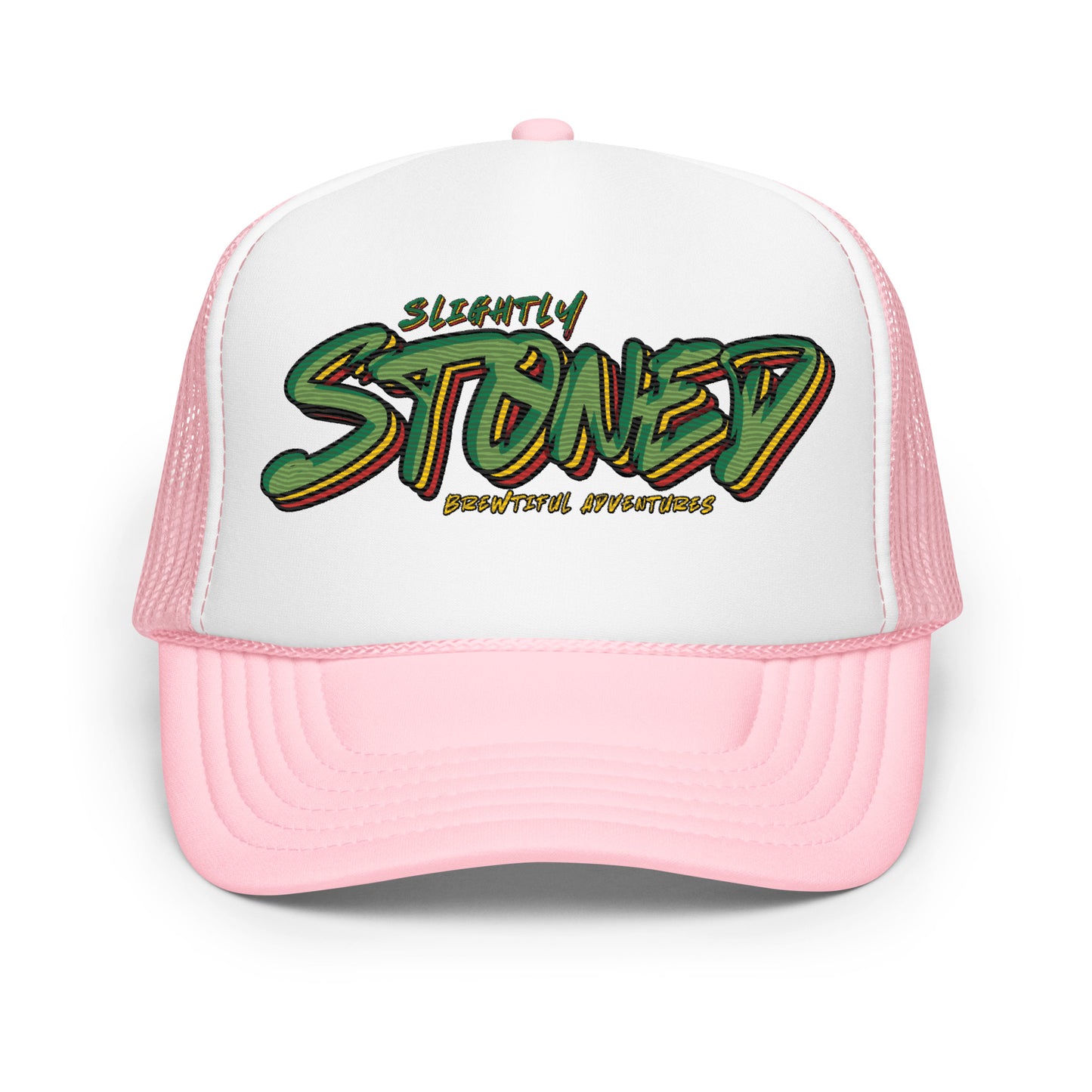 Slightly Stoned Foam Trucker Hat