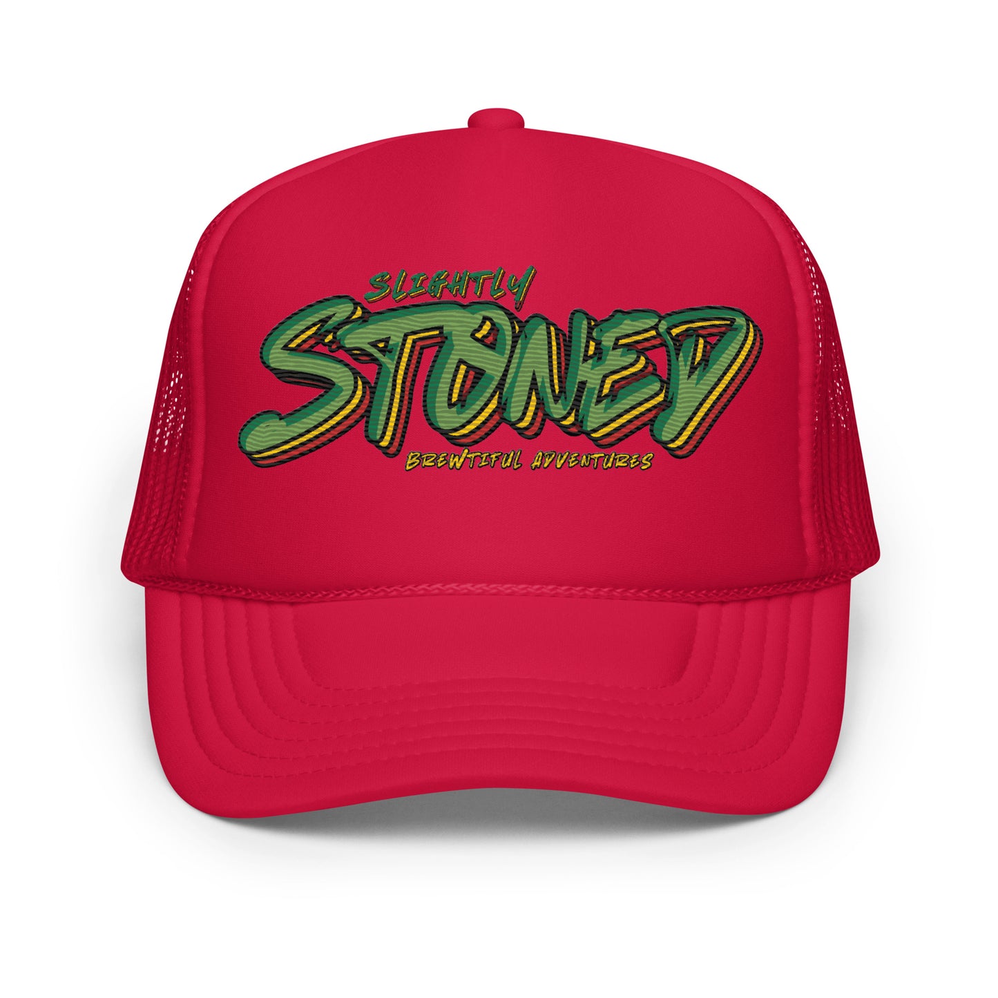 Slightly Stoned Foam Trucker Hat