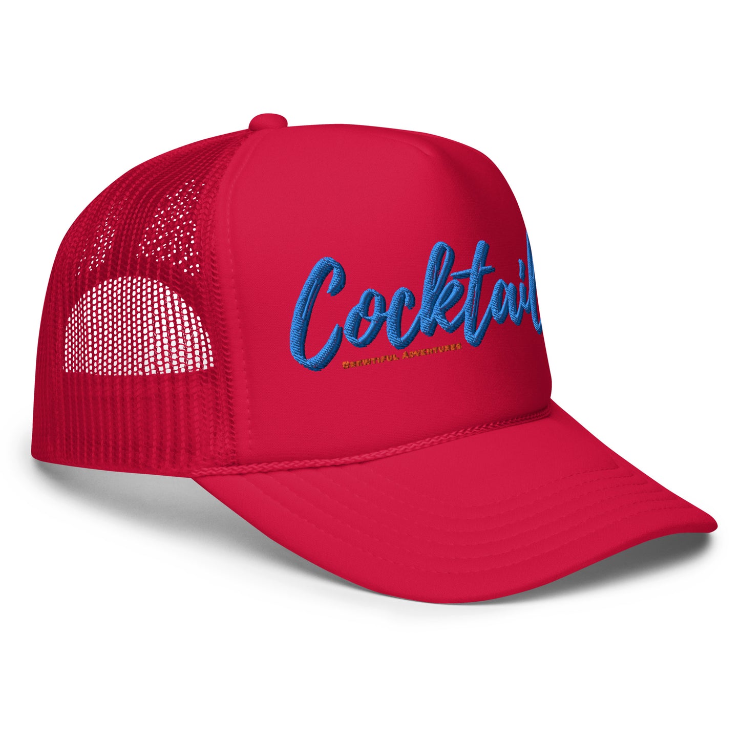 Cocktails Foam Trucker Hat