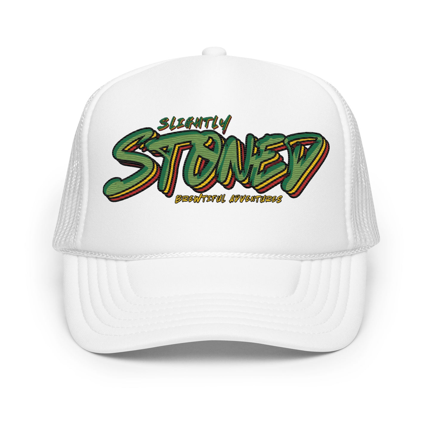 Slightly Stoned Foam Trucker Hat