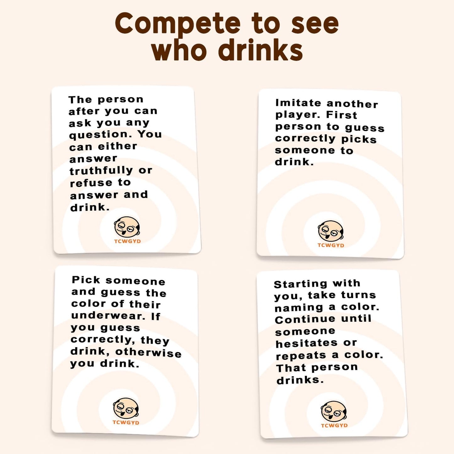 These Cards Will Get You Drunk - Game