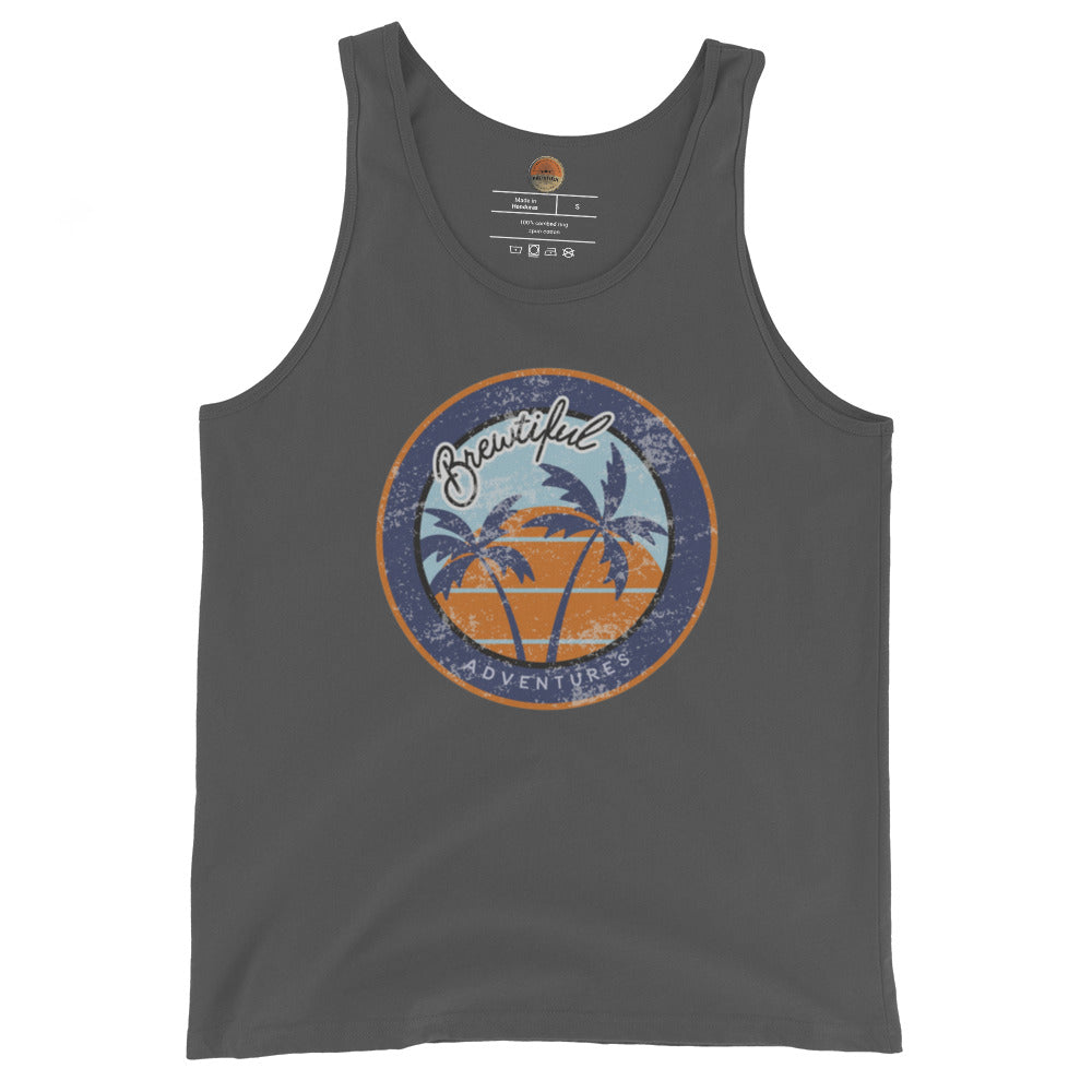 Brewtiful Adventures Palm Tank Top