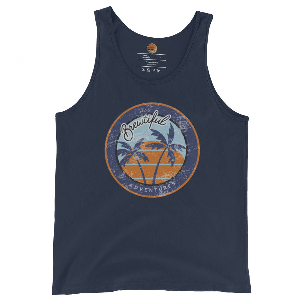 Brewtiful Adventures Palm Tank Top