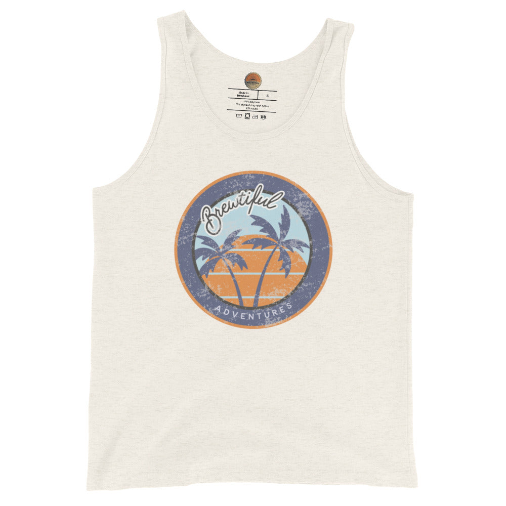 Brewtiful Adventures Palm Tank Top