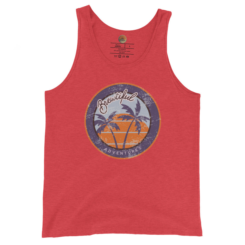 Brewtiful Adventures Palm Tank Top