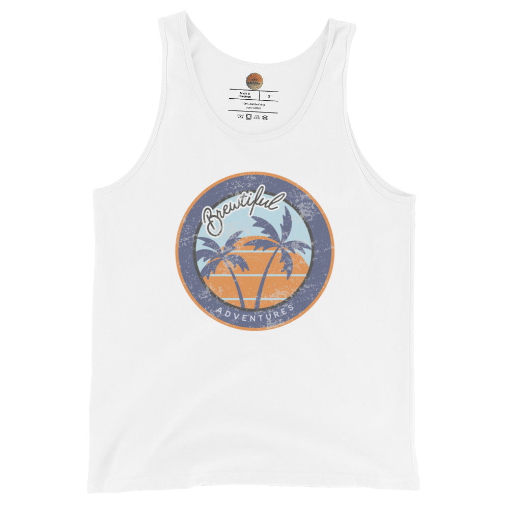 Brewtiful Adventures Palm Tank Top