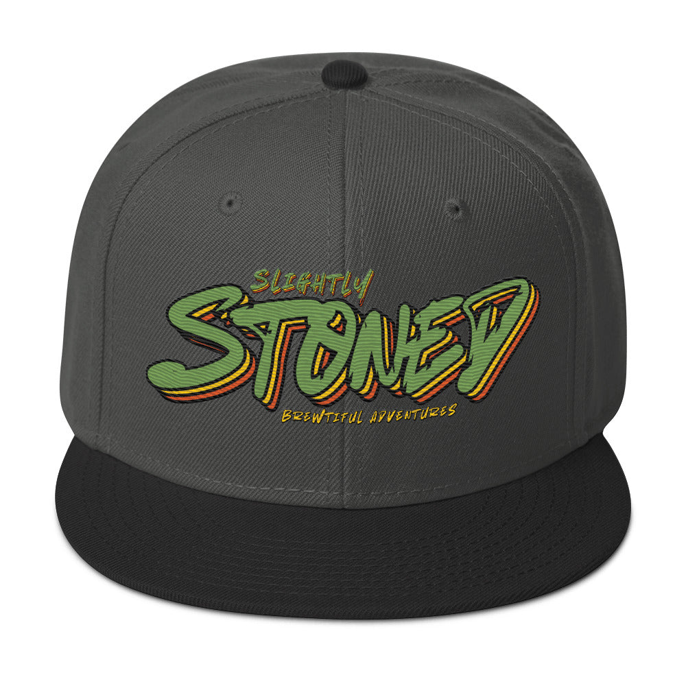 Slightly Stoned Snapback Hat