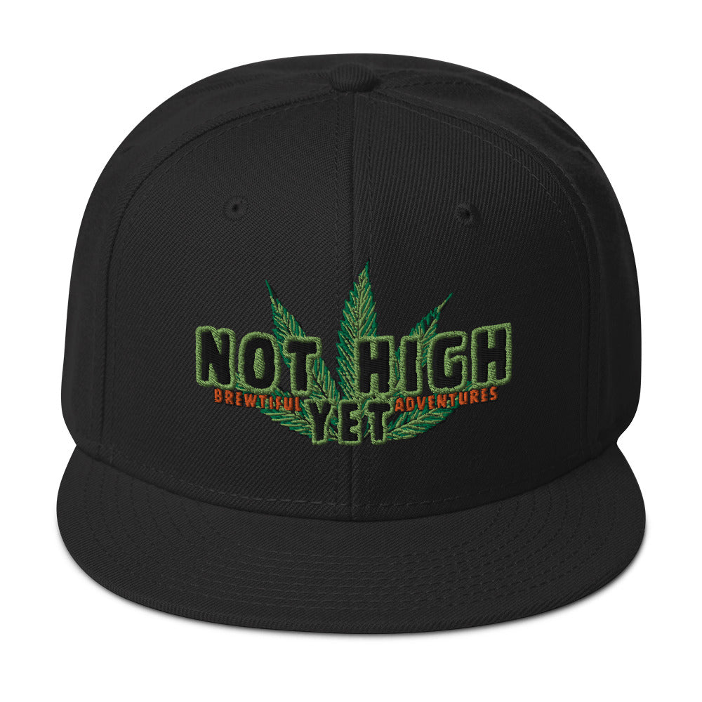 Not High Snapback Hat