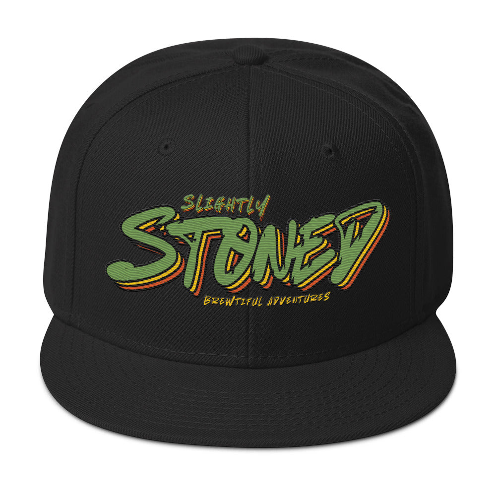 Slightly Stoned Snapback Hat