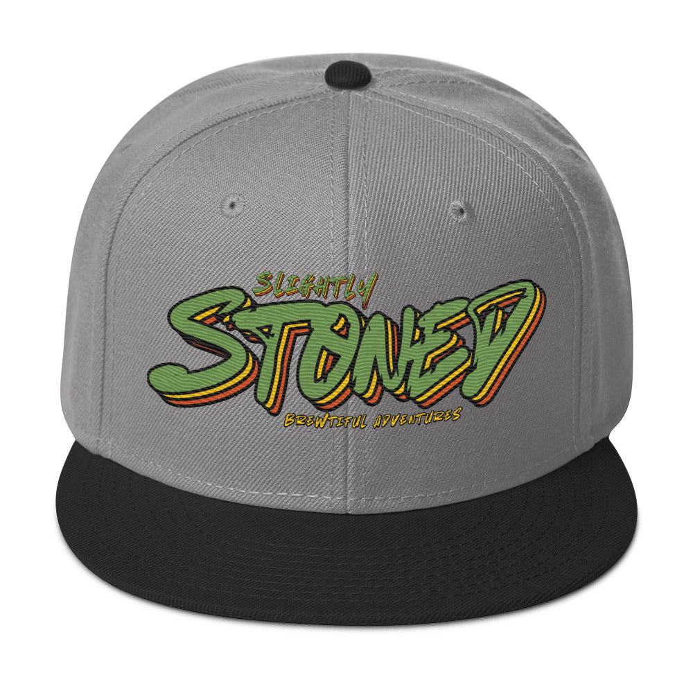 Slightly Stoned Snapback Hat