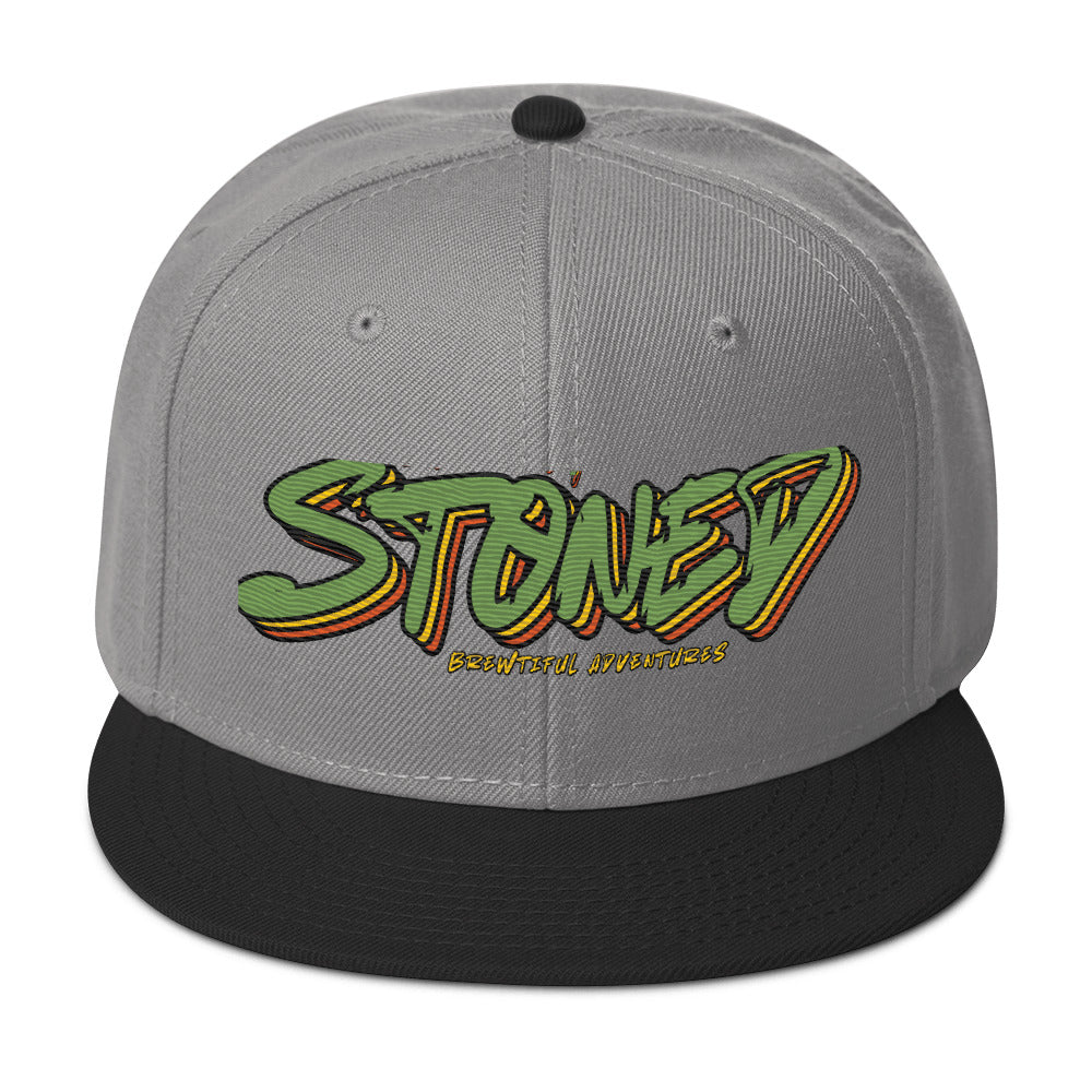 Slightly Stoned Snapback Hat