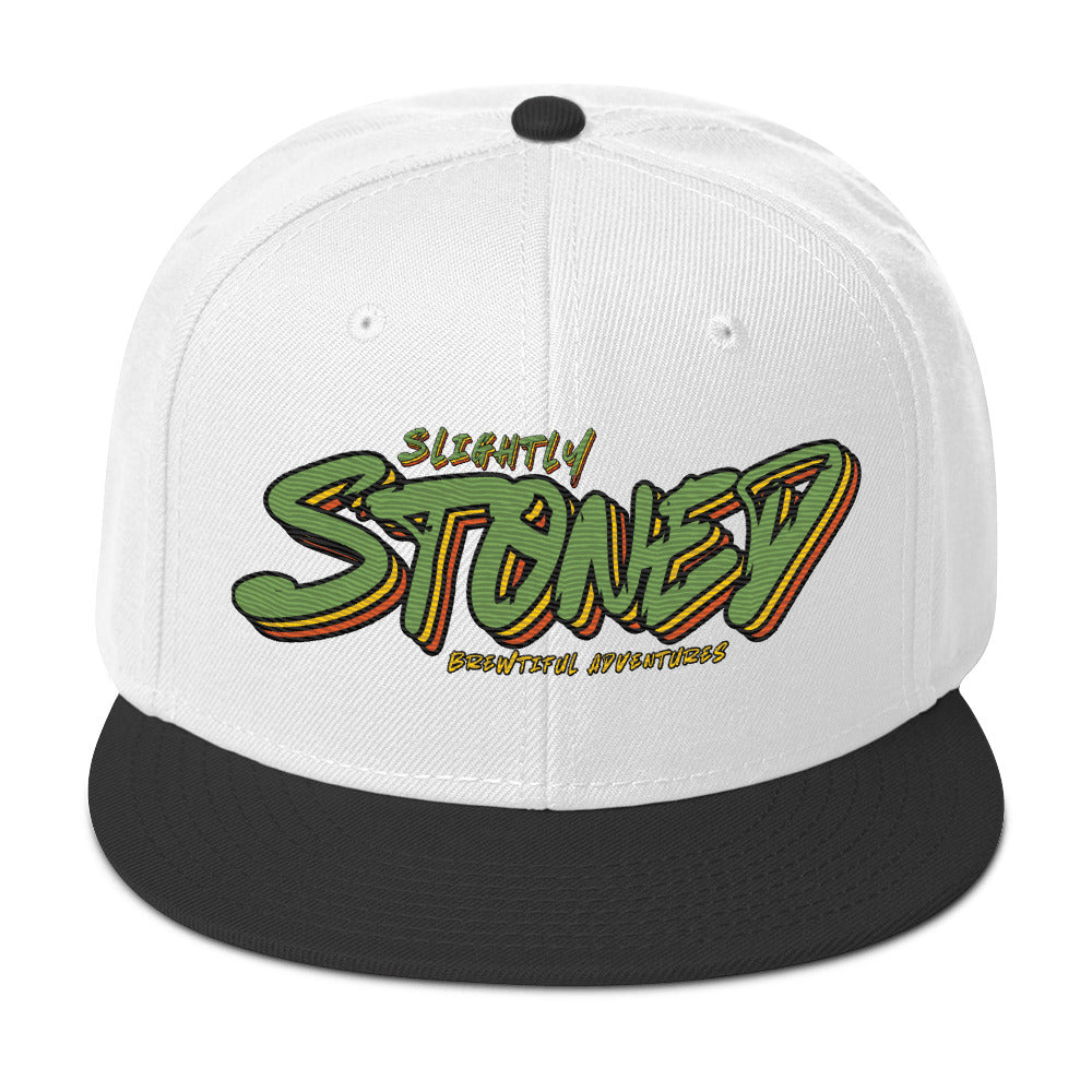 Slightly Stoned Snapback Hat