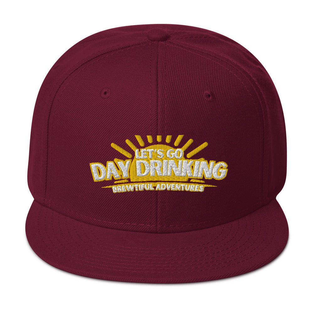 Day Drinking Snapback Hat