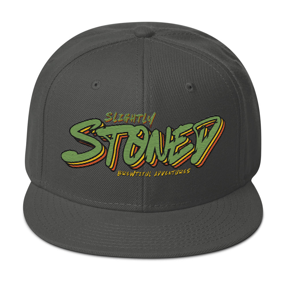 Slightly Stoned Snapback Hat