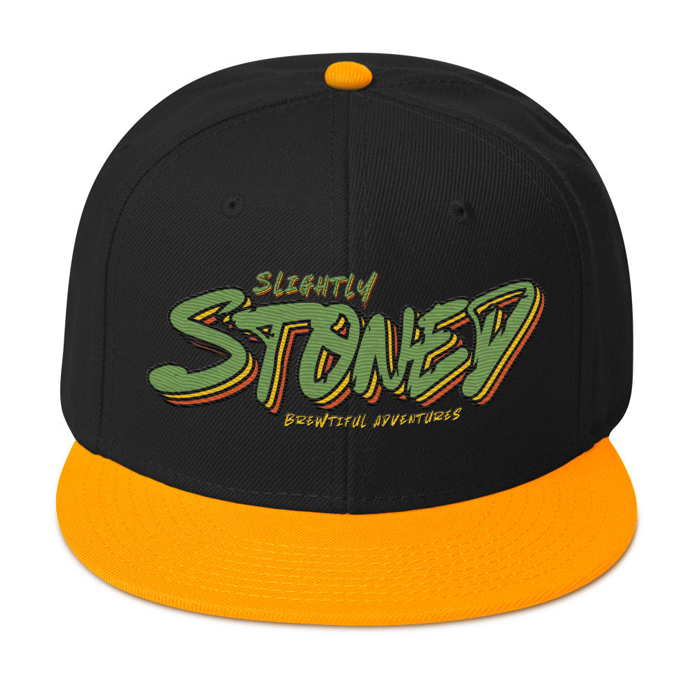 Slightly Stoned Snapback Hat