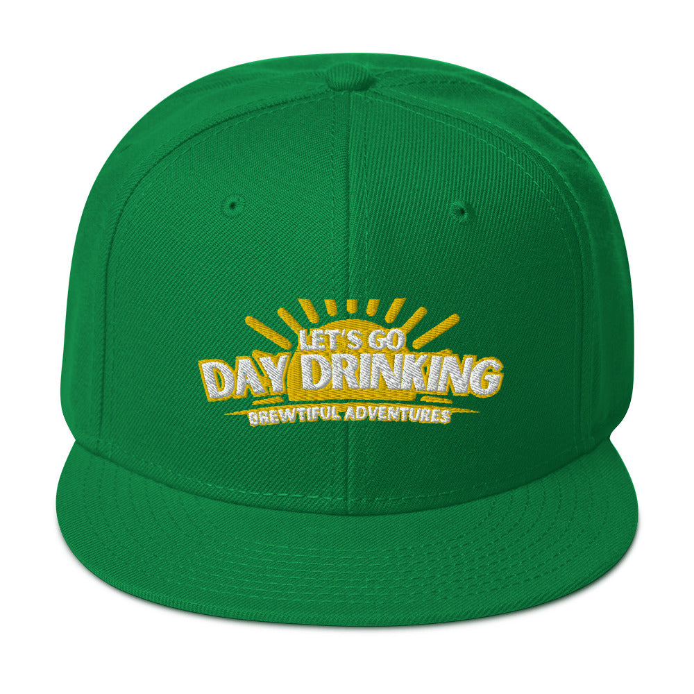 Day Drinking Snapback Hat