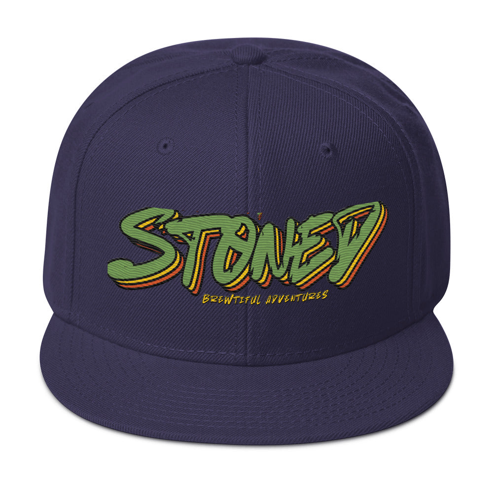 Slightly Stoned Snapback Hat