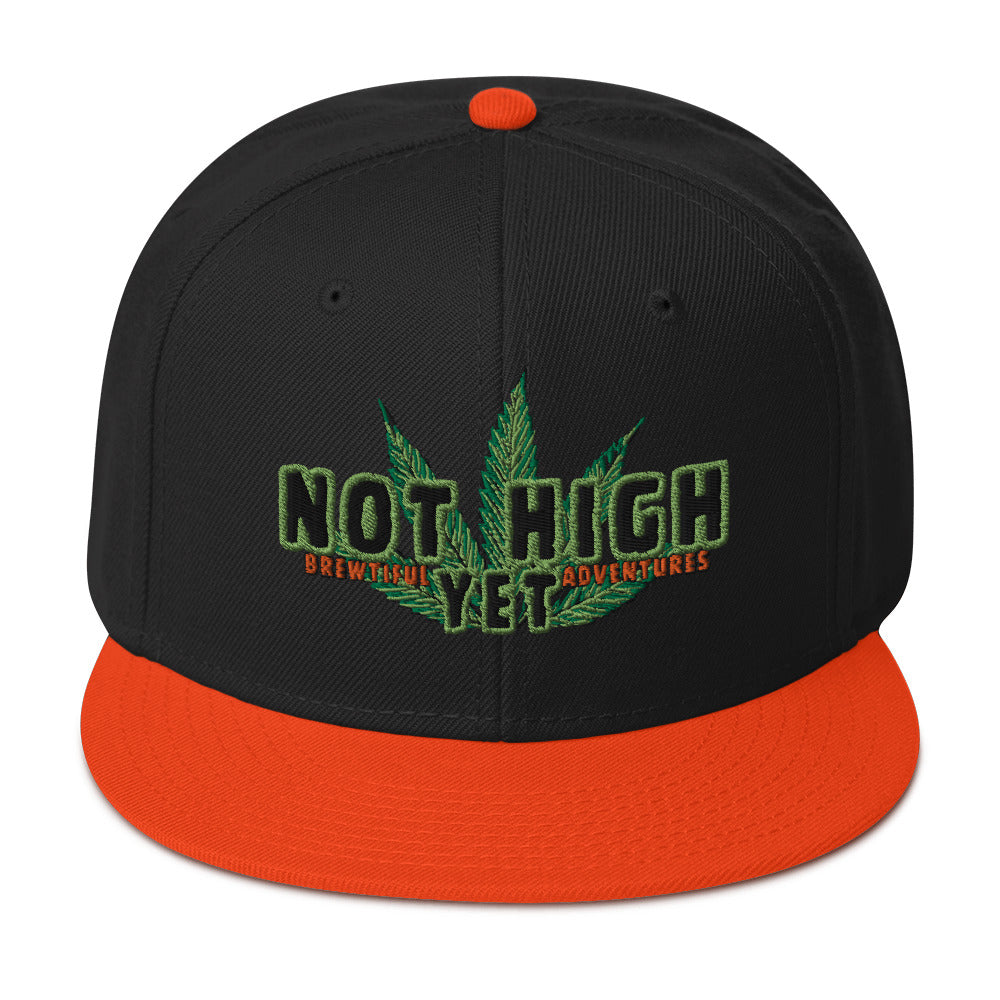 Not High Snapback Hat