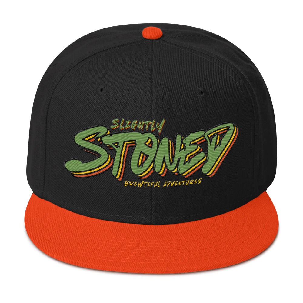 Slightly Stoned Snapback Hat