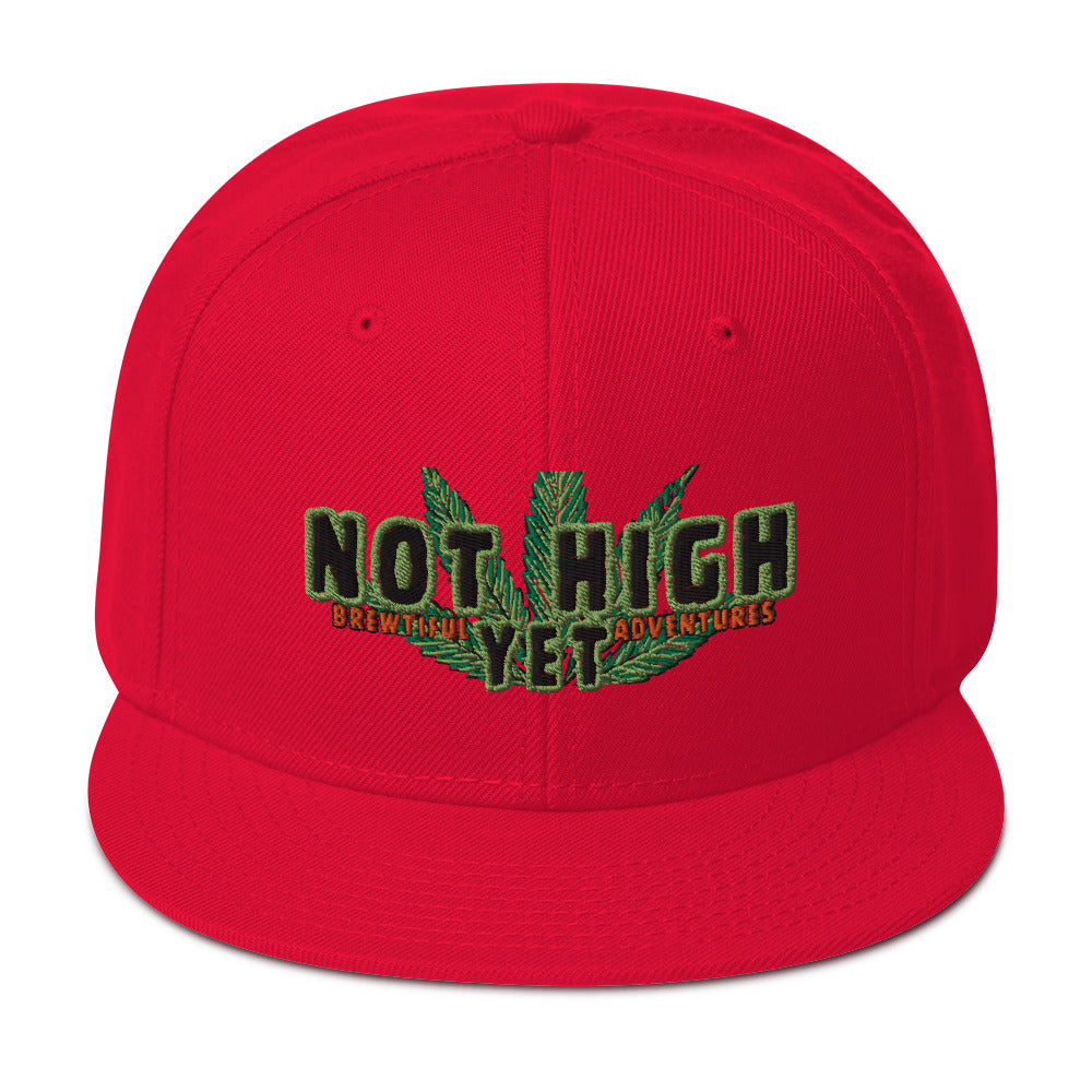 Not High Snapback Hat