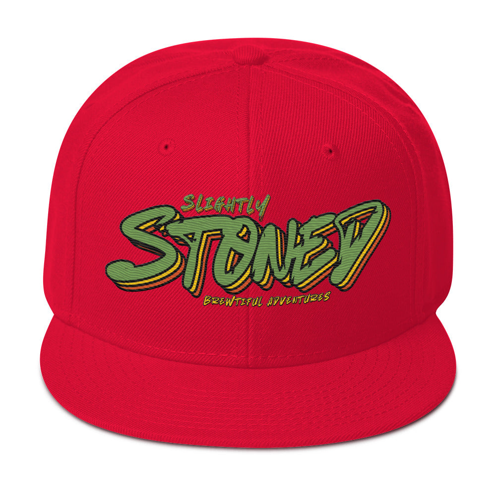 Slightly Stoned Snapback Hat