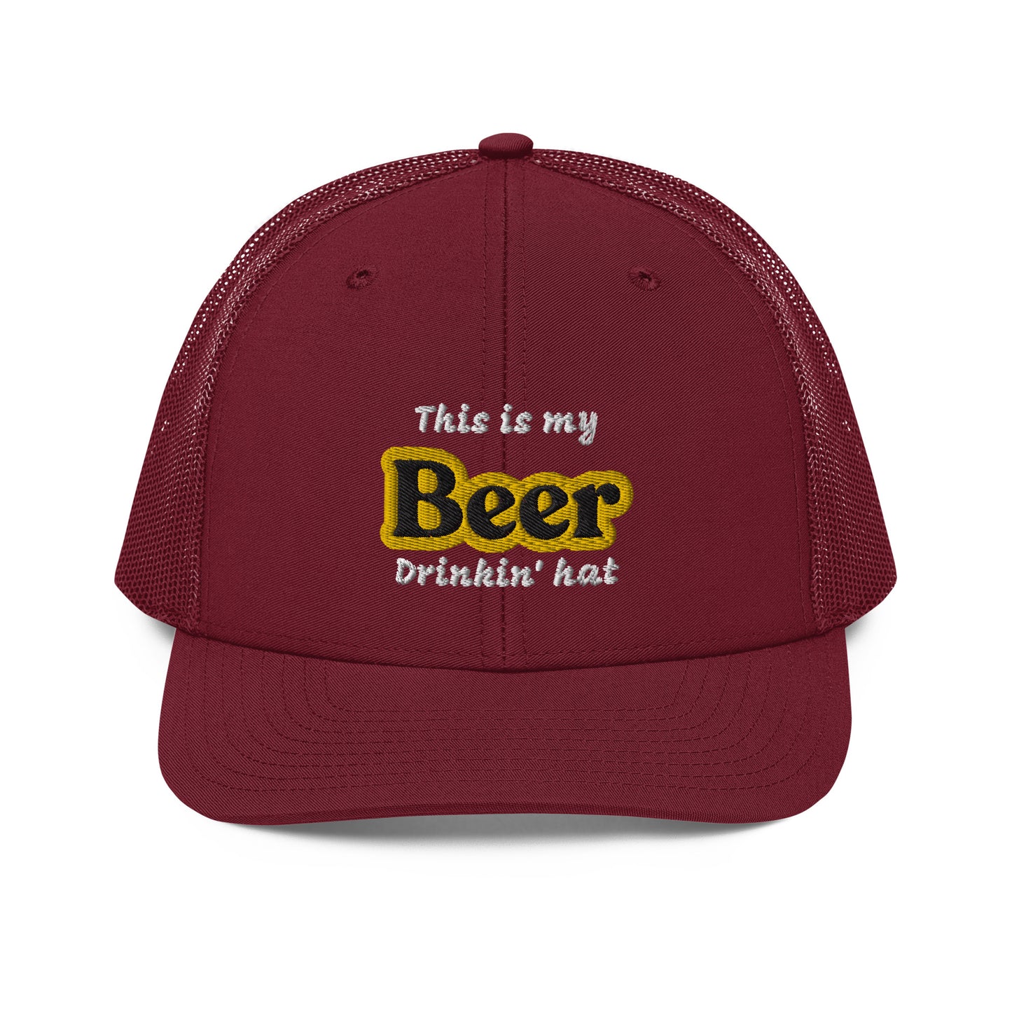 My Beer Drinking Trucker Hat