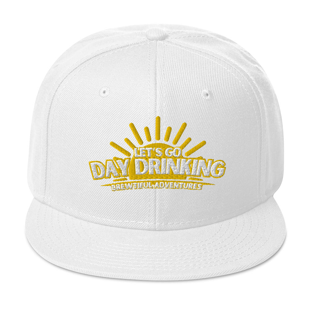 Day Drinking Snapback Hat