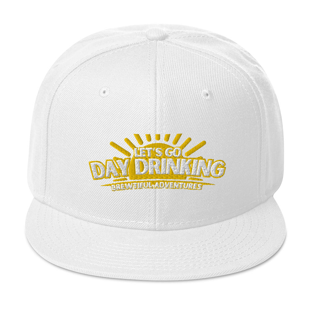 Day Drinking Snapback Hat