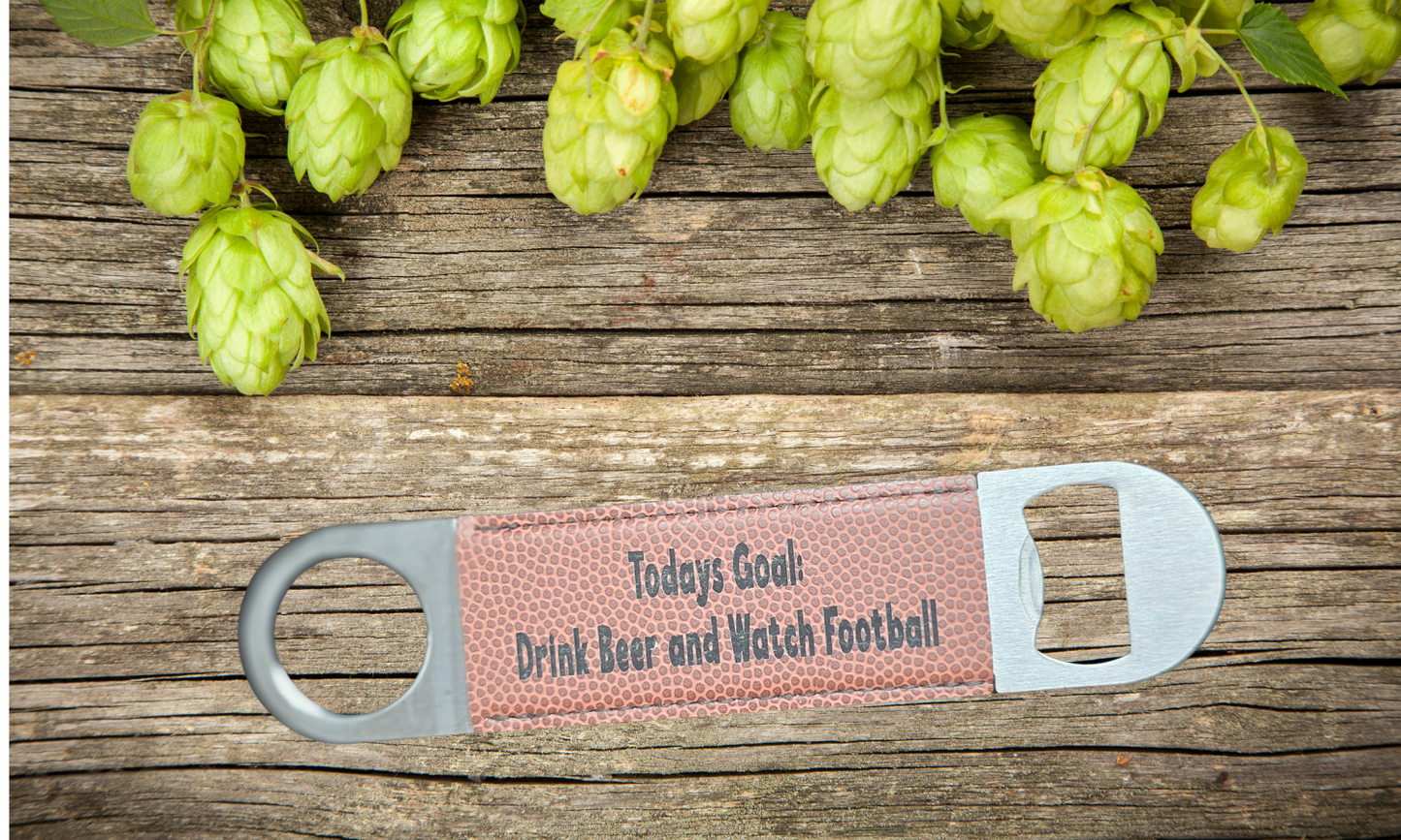 Handcrafted Leather Bottle Openers