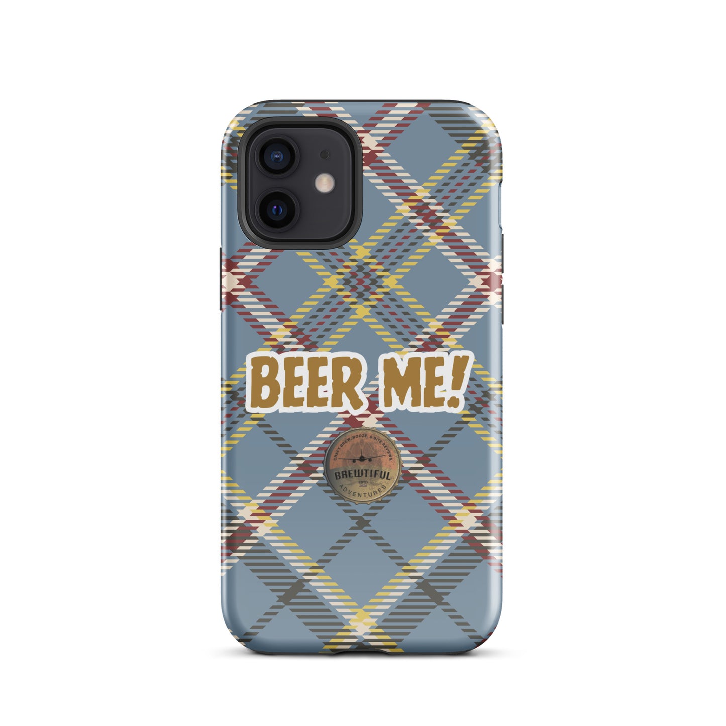 Beer Me! Plaid Tough Case for iPhone®