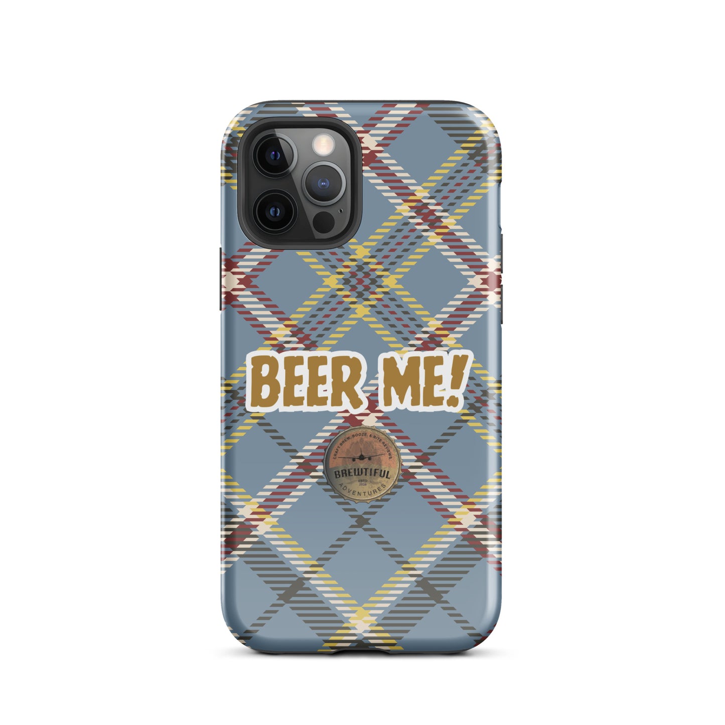 Beer Me! Plaid Tough Case for iPhone®