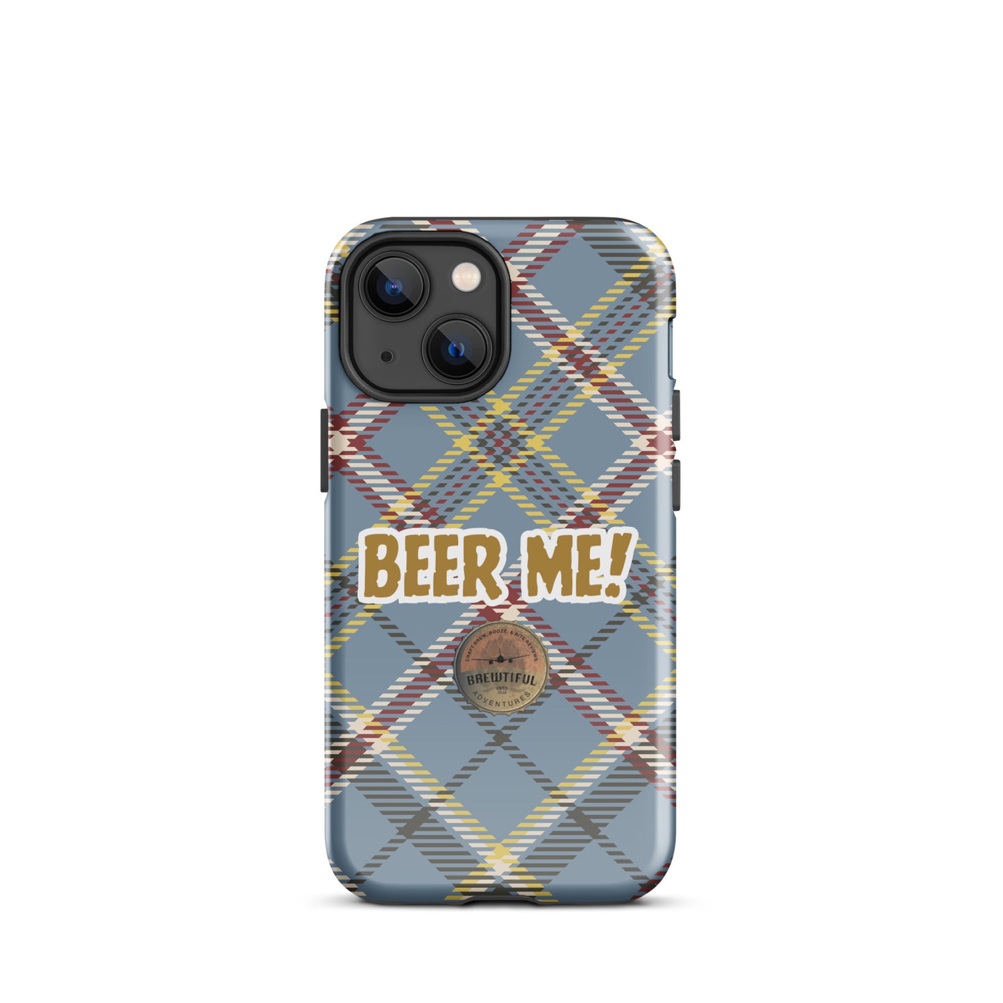 Beer Me! Plaid Tough Case for iPhone®