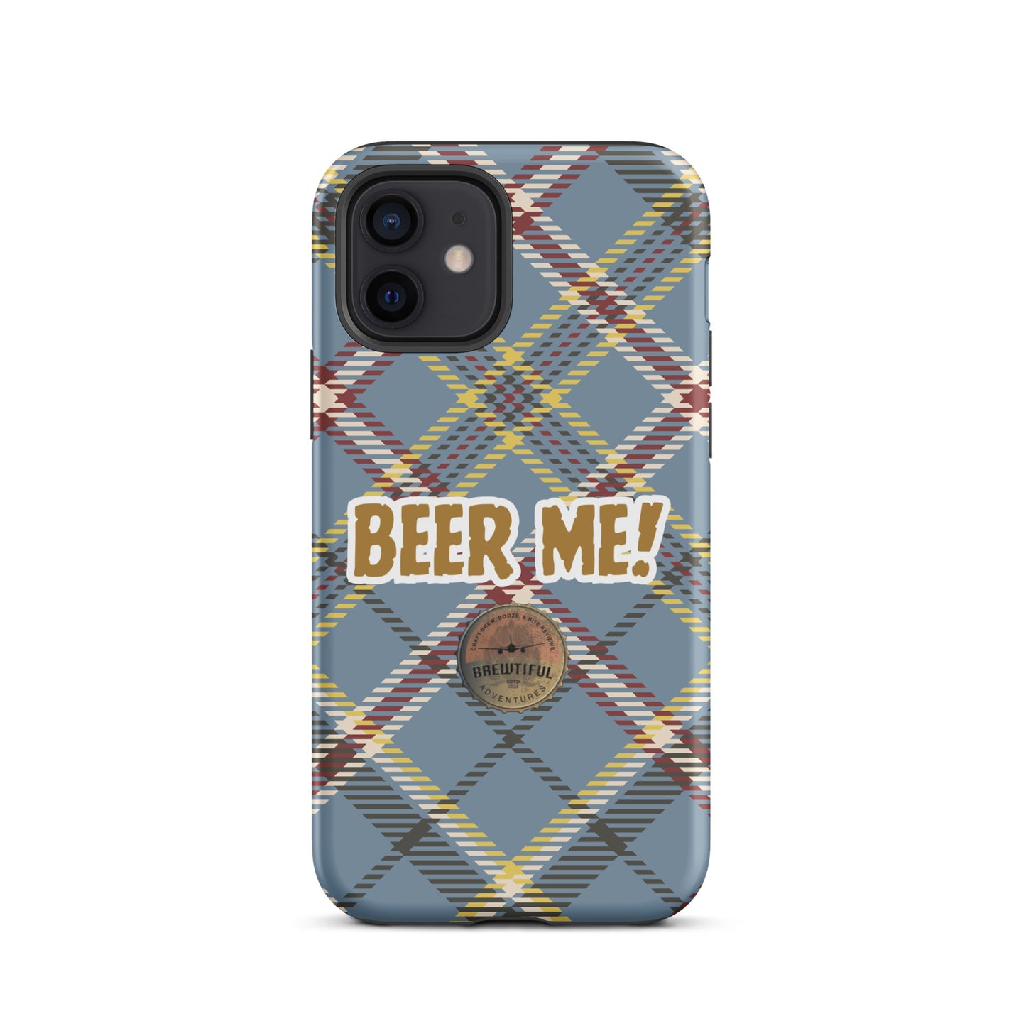 Beer Me! Plaid Tough Case for iPhone®