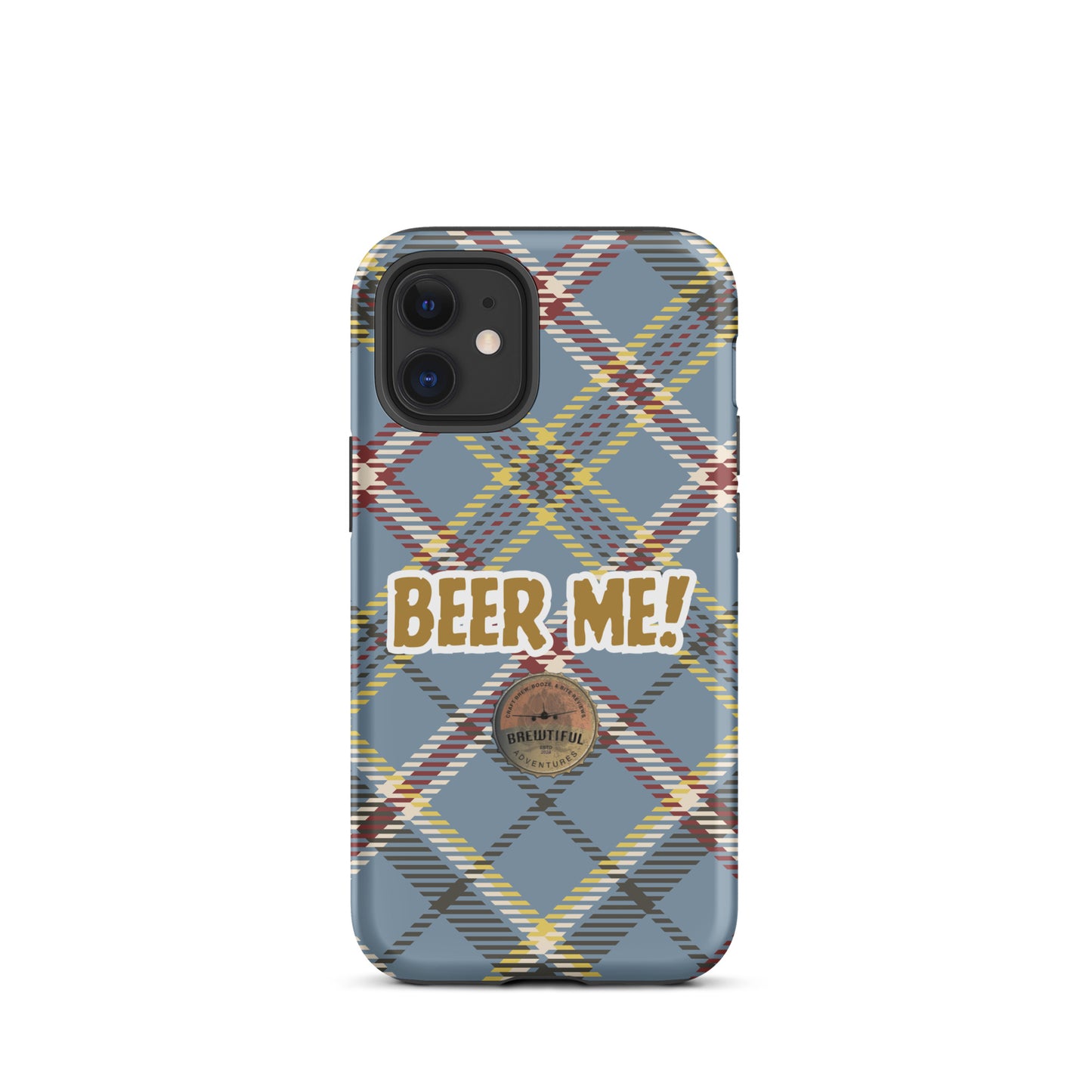 Beer Me! Plaid Tough Case for iPhone®