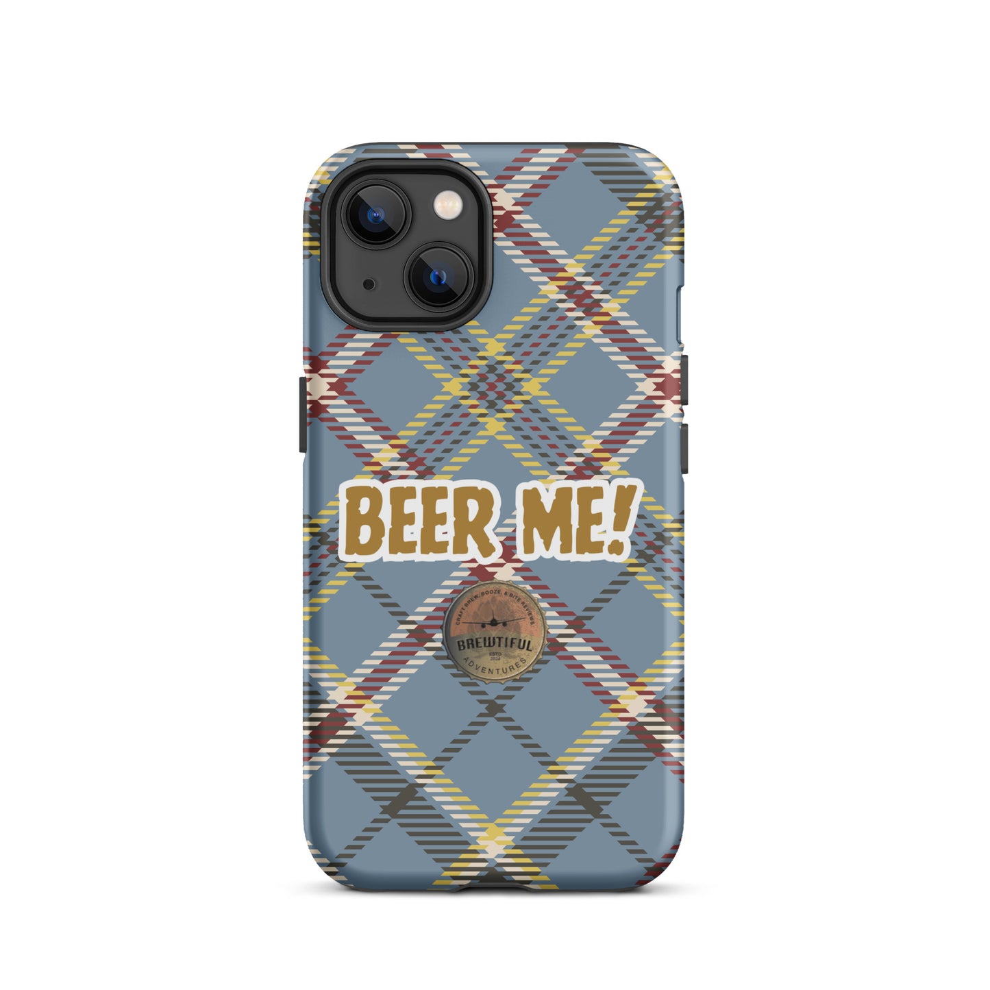 Beer Me! Plaid Tough Case for iPhone®