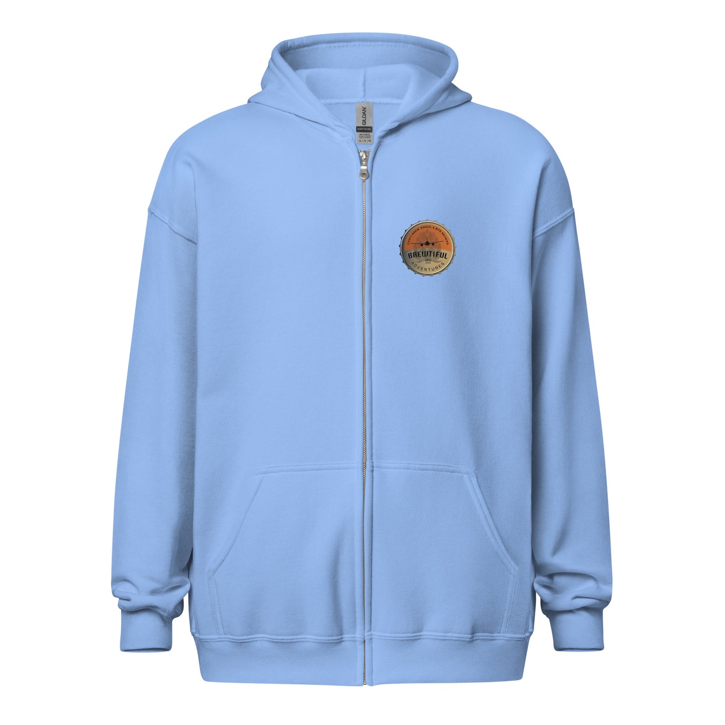 Brewtiful Adventures Heavy Zip Hoodie