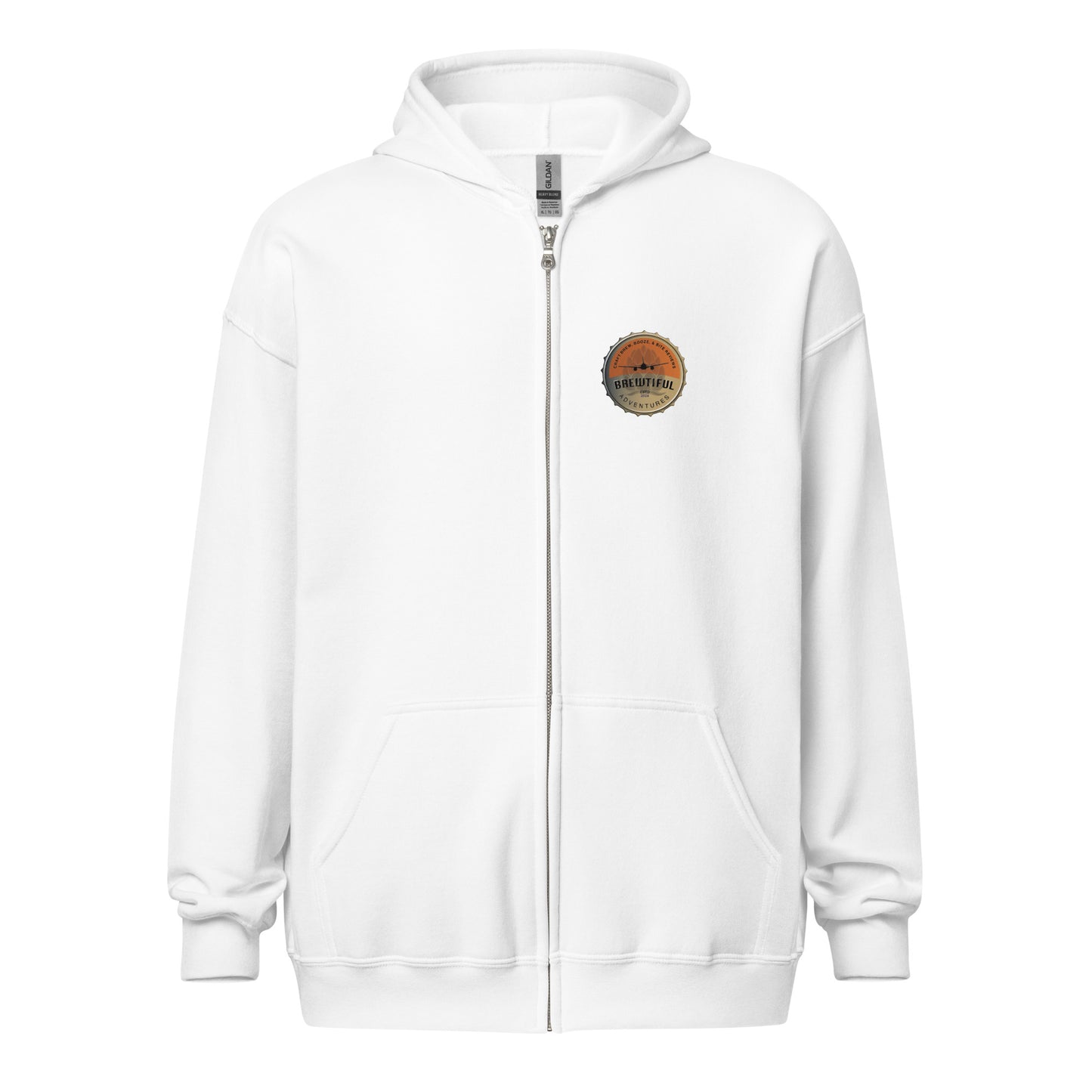 Brewtiful Adventures Heavy Zip Hoodie