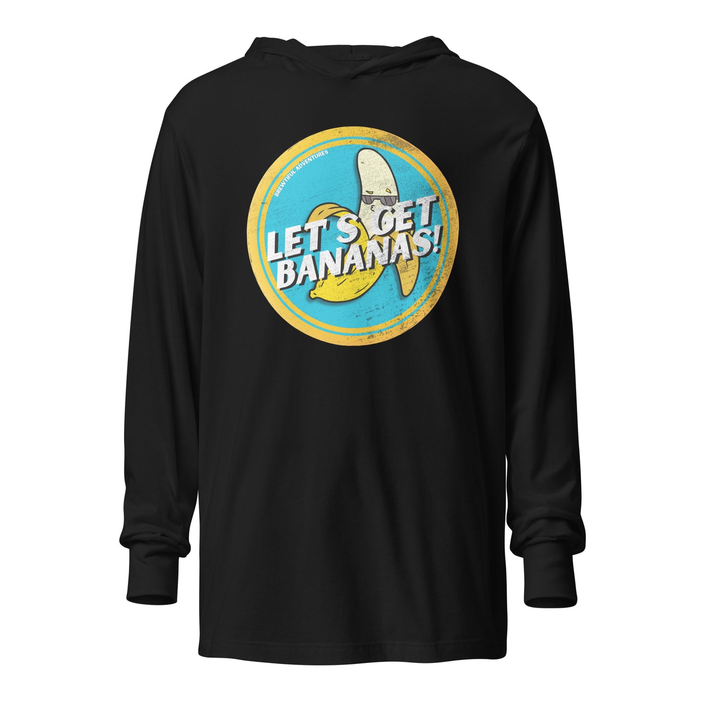 Let’s Get Bananas Hooded Long Sleeve Tee