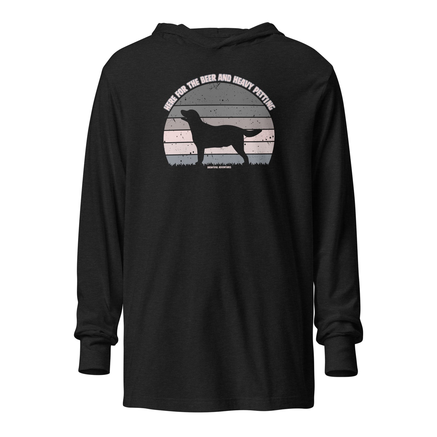 Heavy Petting Hooded Long-Sleeve Tee