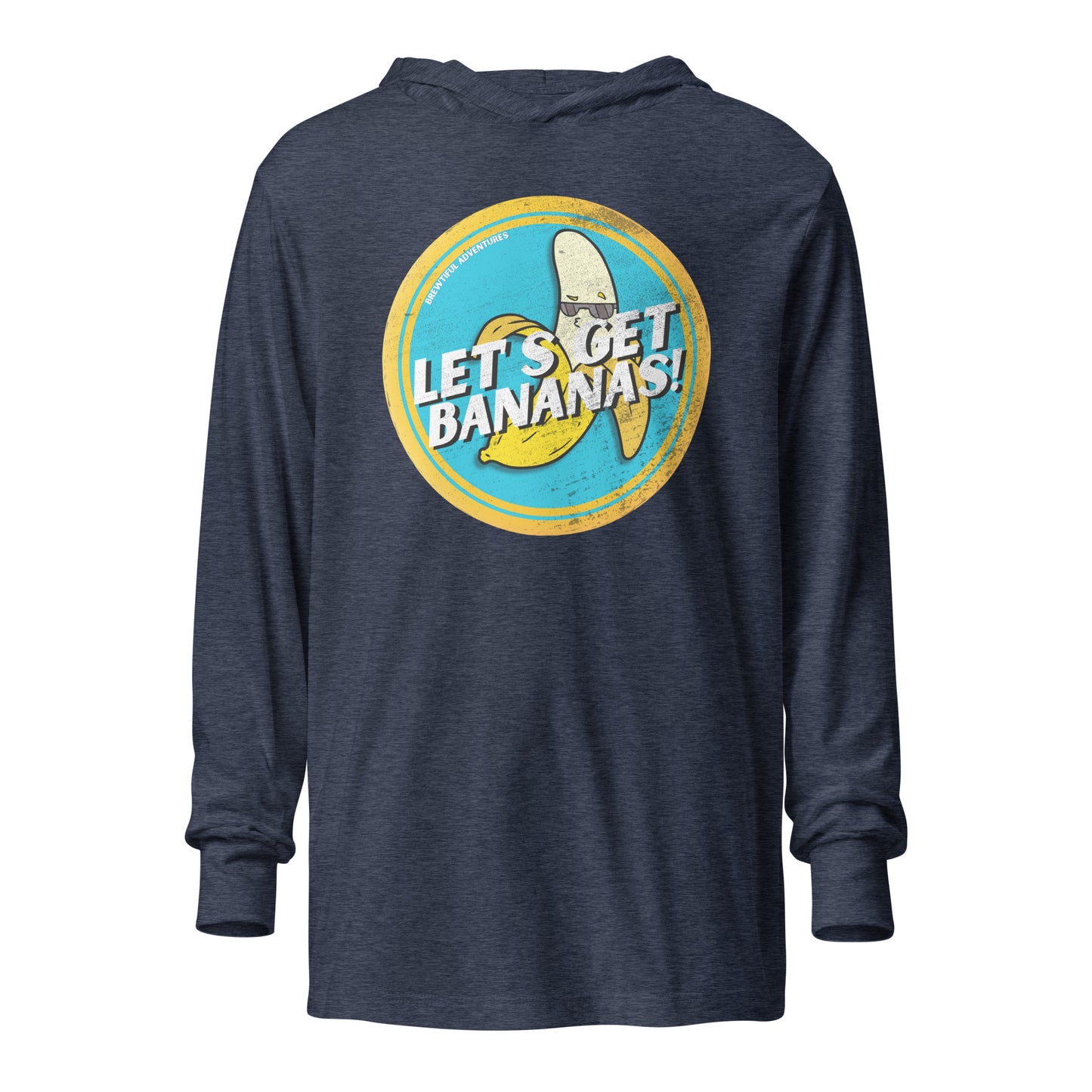 Let’s Get Bananas Hooded Long Sleeve Tee